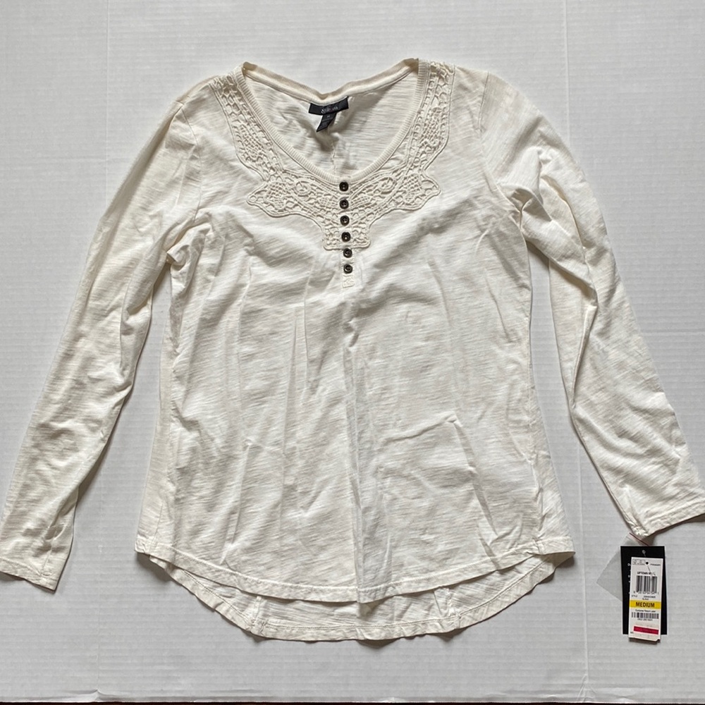 NWT Off-white cotton blouse